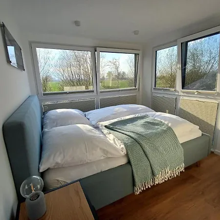 Xl Tiny Am Ostseebodden Im Prima Boddenblick Dom wakacyjny